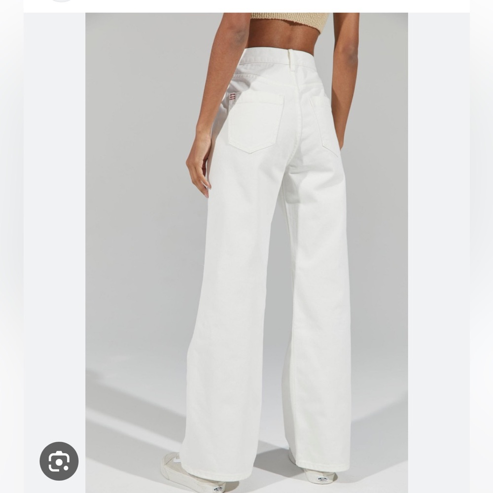 BDG Urban Outfitters White Bell Bottom Jeans